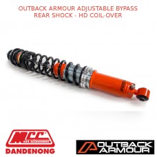 OUTBACK ARMOUR ADJUSTABLE BYPASS - REAR SHOCK - HD COIL-OVER - OASU3965038-ADJ